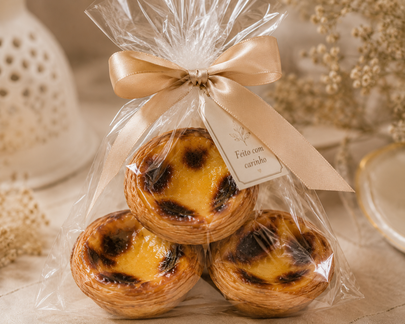 Pastel Portugués empacado